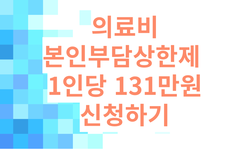 의료비 본인부담상한제 신청하기